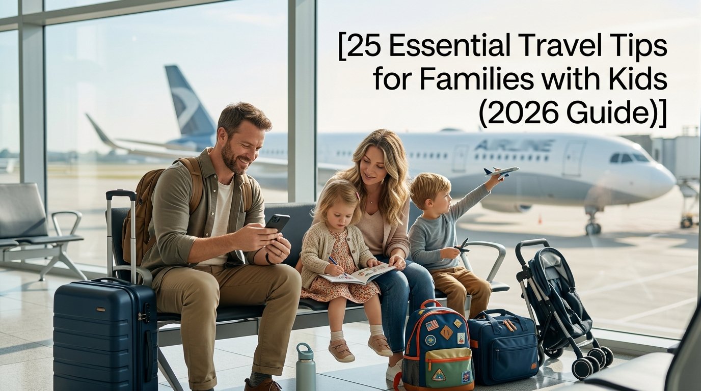 25 Essential Travel Tips for Families with Kids (2026 Guide)