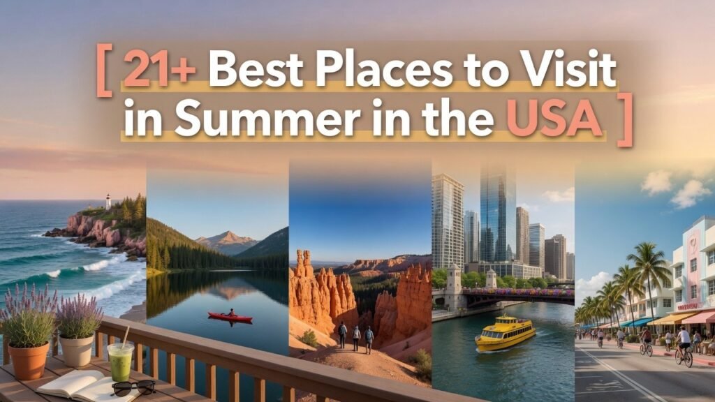 21+ Best Places to Visit in Summer in the USA