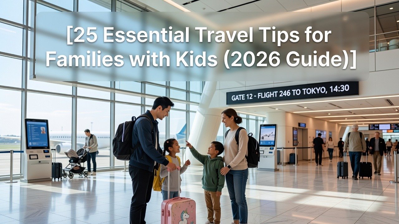 25 Essential Travel Tips for Families with Kids (2026 Guide)