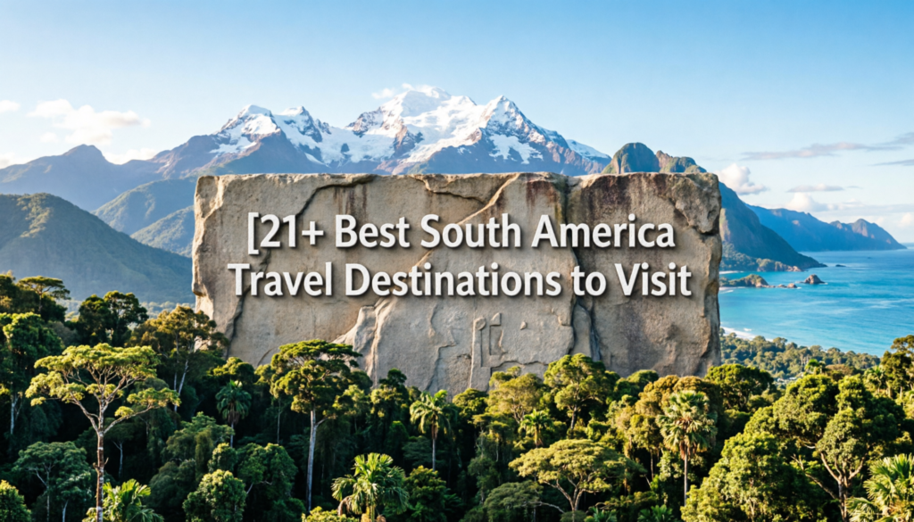 21+ Best South America Travel Destinations to Visit