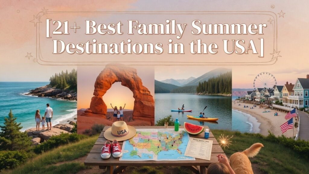 21+ Best Family Summer Destinations in the USA