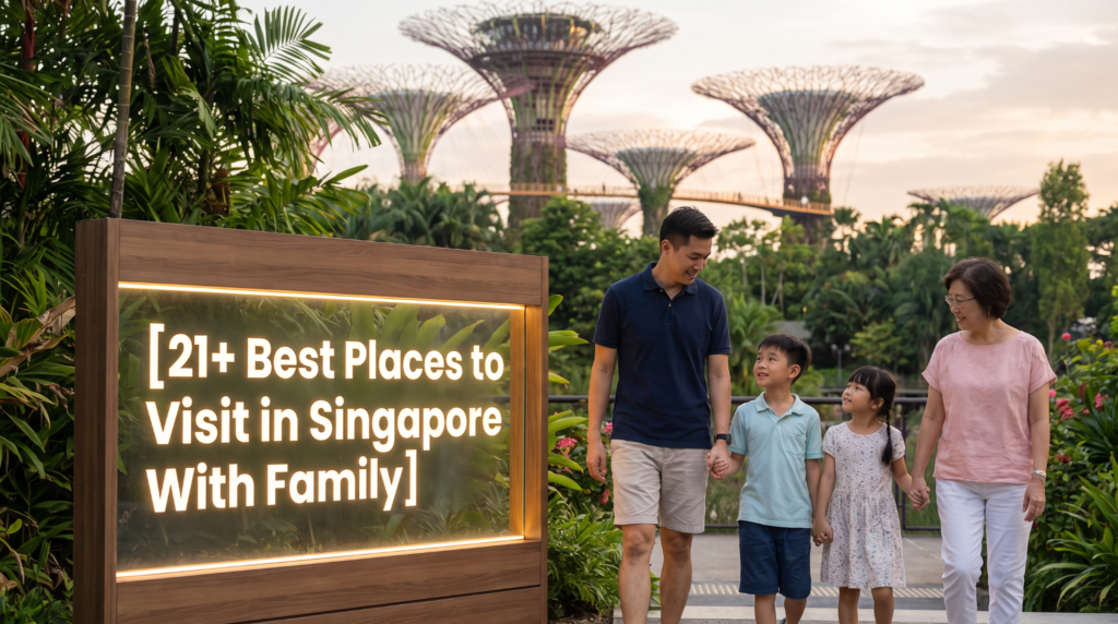 21+ Best Places to Visit in Singapore With Family