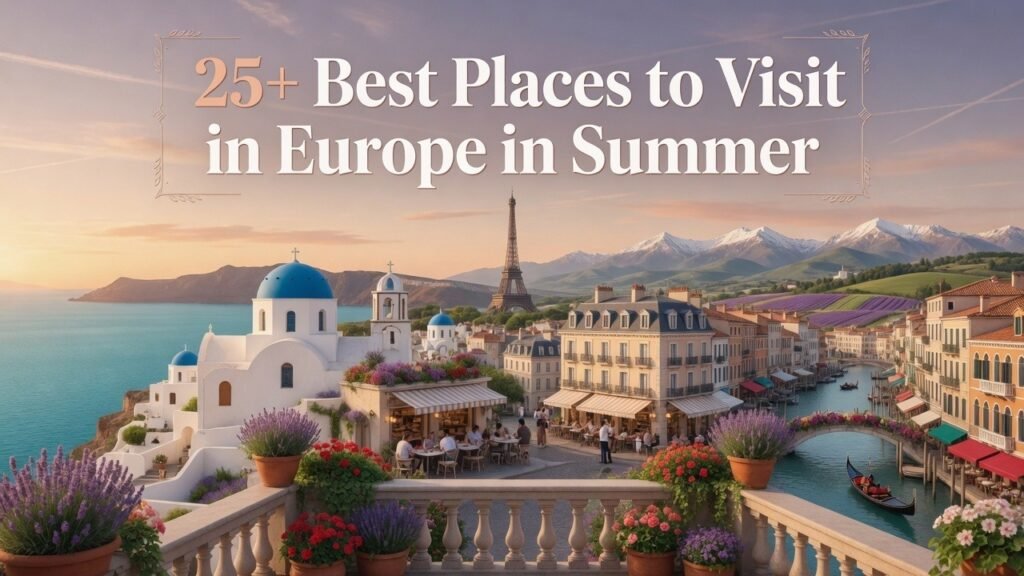 25+ Best Places to Visit in Europe in Summer