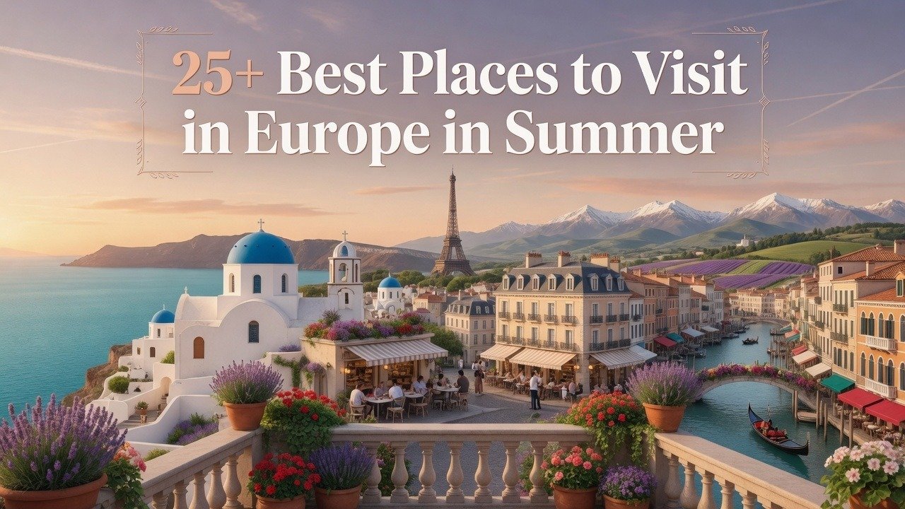 25+ Best Places to Visit in Europe in Summer
