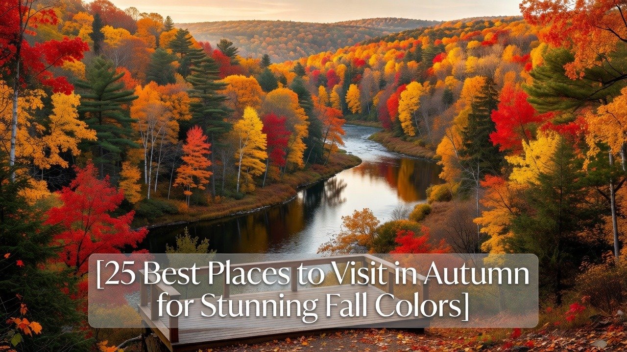 25 Best Places to Visit in Autumn for Stunning Fall Colors