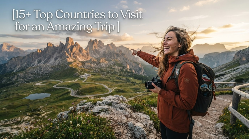 15+ Top Countries to Visit for an Amazing Trip