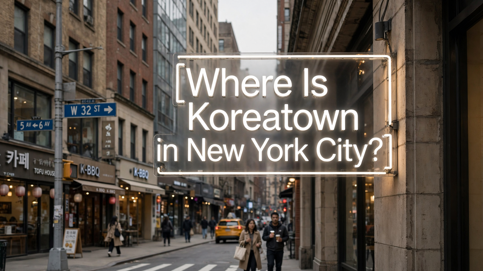 Koreatown NYC Guide