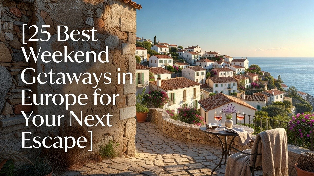 25 Best Weekend Getaways in Europe for Your Next Escape 
