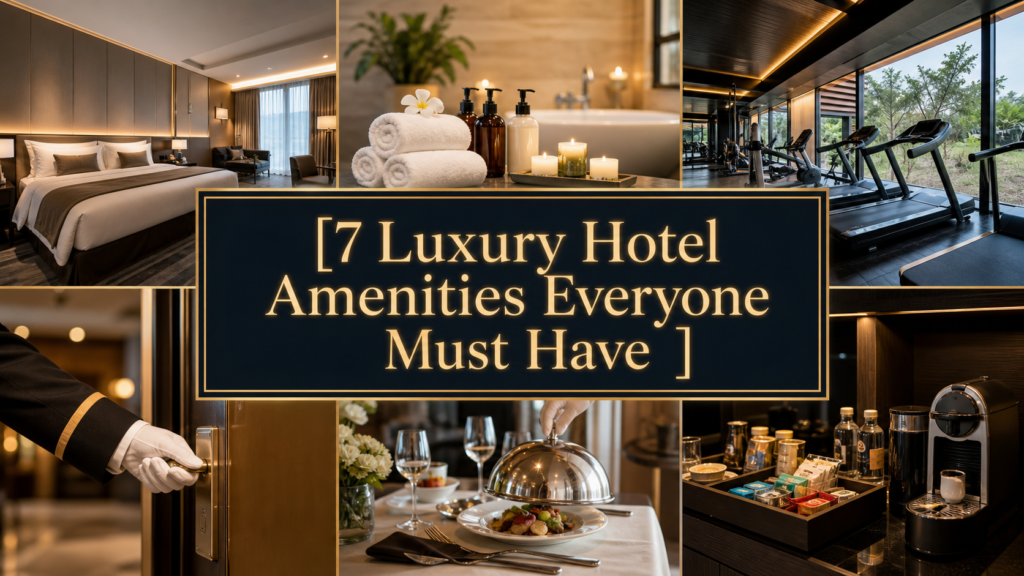 7 Luxury Hotel Amenities Everyone Must Have