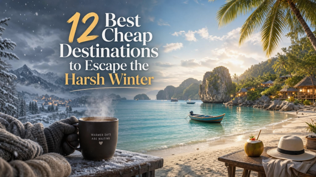 12 Best Cheap Destinations to Escape the Harsh Winter