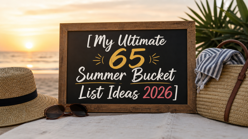 My Ultimate 65 Summer Bucket List Ideas 2026