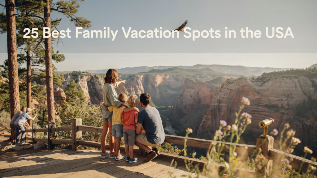25 Best Family Vacation Spots in the USA