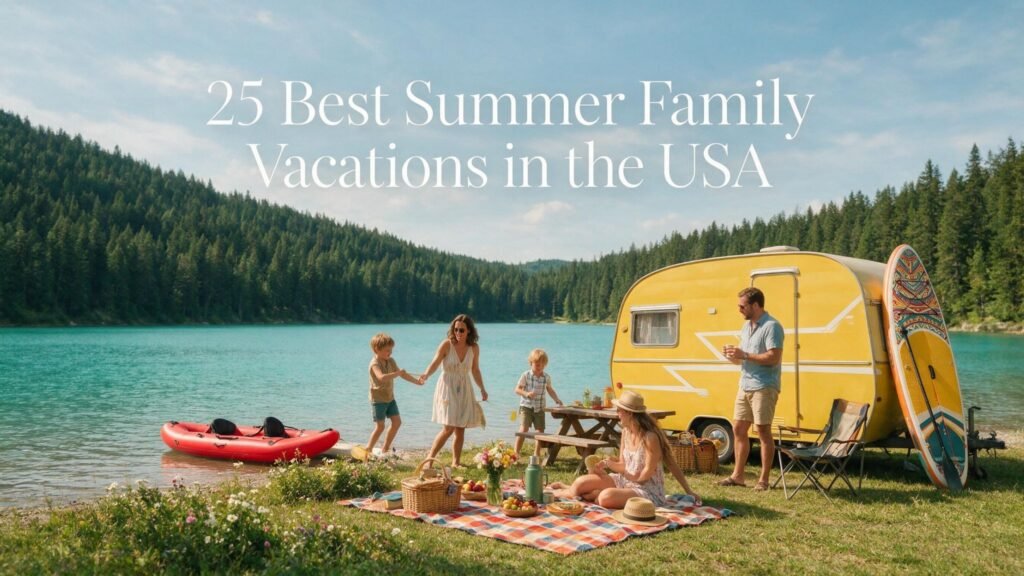 25 Best Summer Family Vacations in the USA