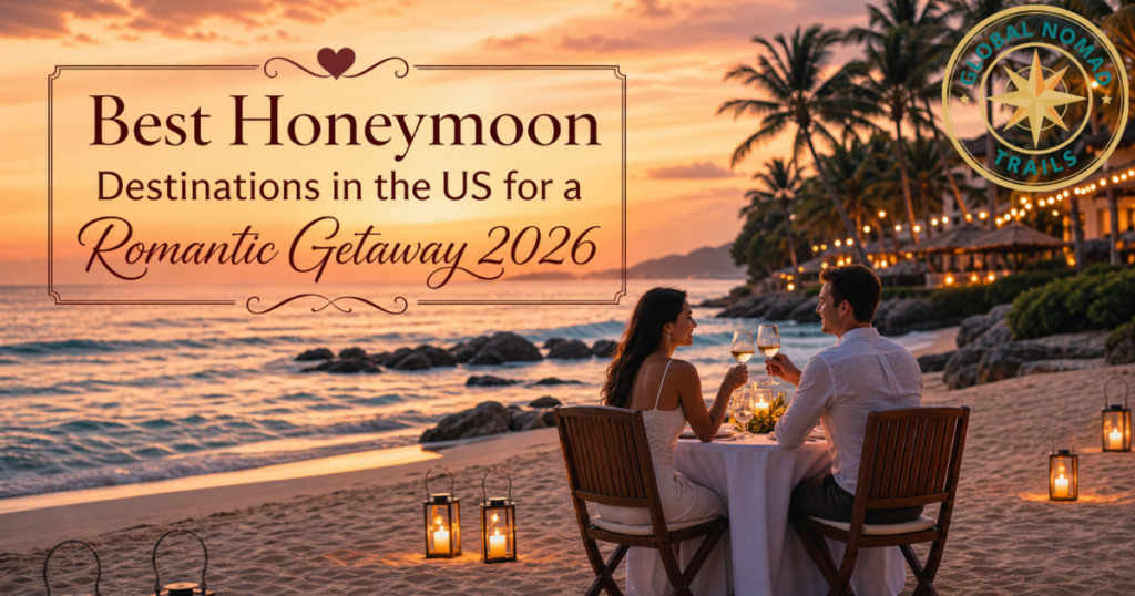 Best Honeymoon Destinations in the US for a Romantic Getaway 2026