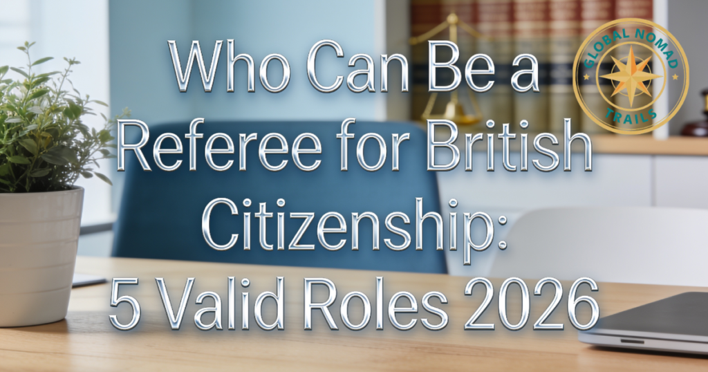 Who Can Be a Referee for British Citizenship: 5 Valid Roles 2026