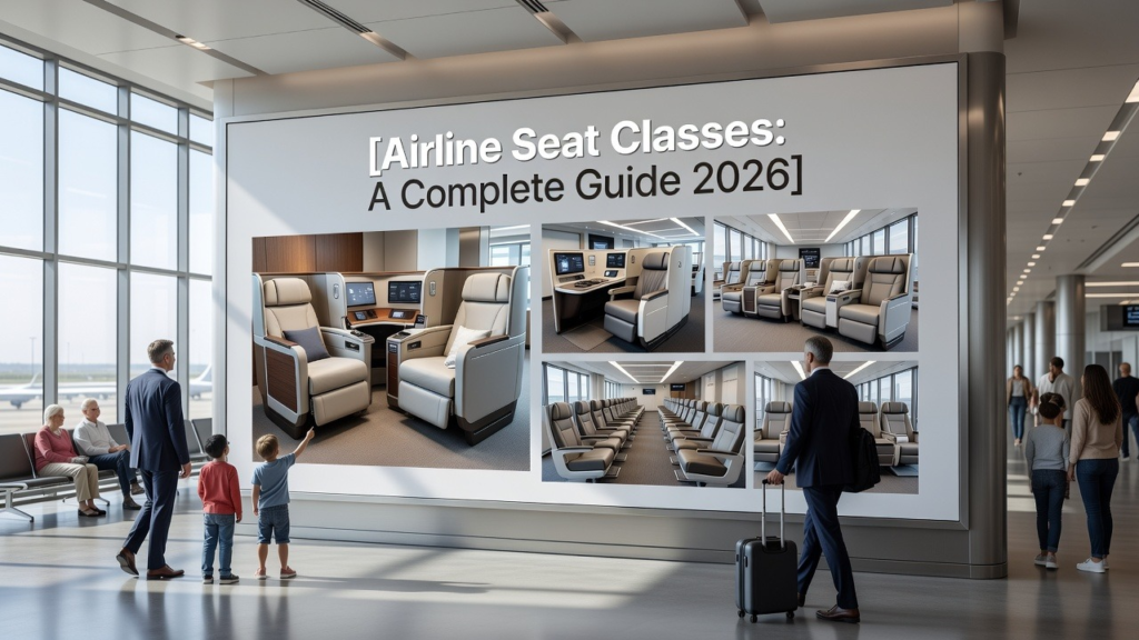 Airline Seat Classes: A Complete Guide 2026