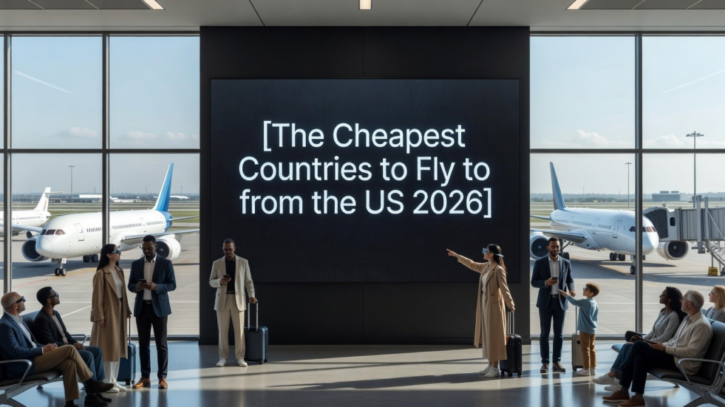 The Cheapest Countries to Fly to from the US 2026
