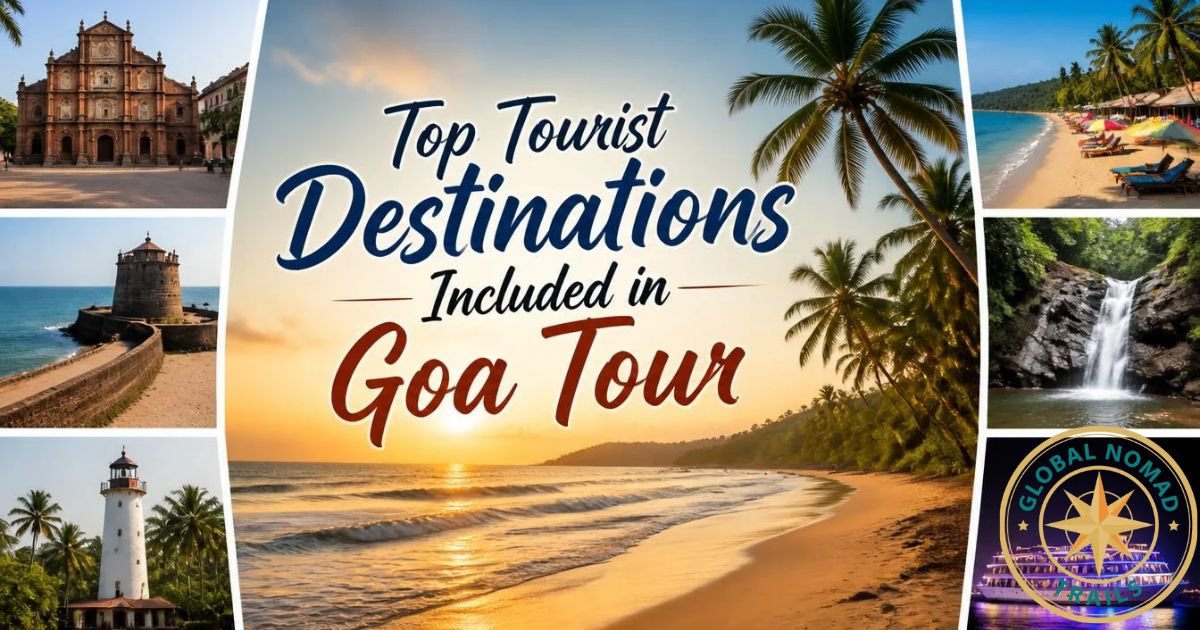 What Are the Top Tourist Destinations Included in Goa Tour Packages?